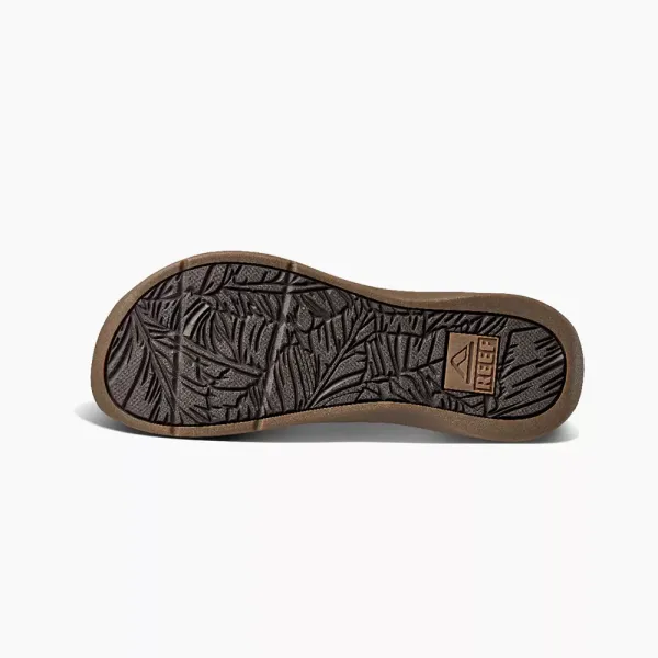 Reef Men's Pacific Leather Flip Flops