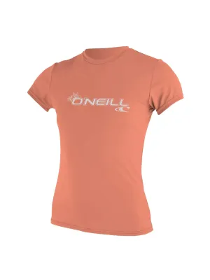 O'Neill Women's Basic Skins UPF 50+ Short Sleeve Sun Shirt